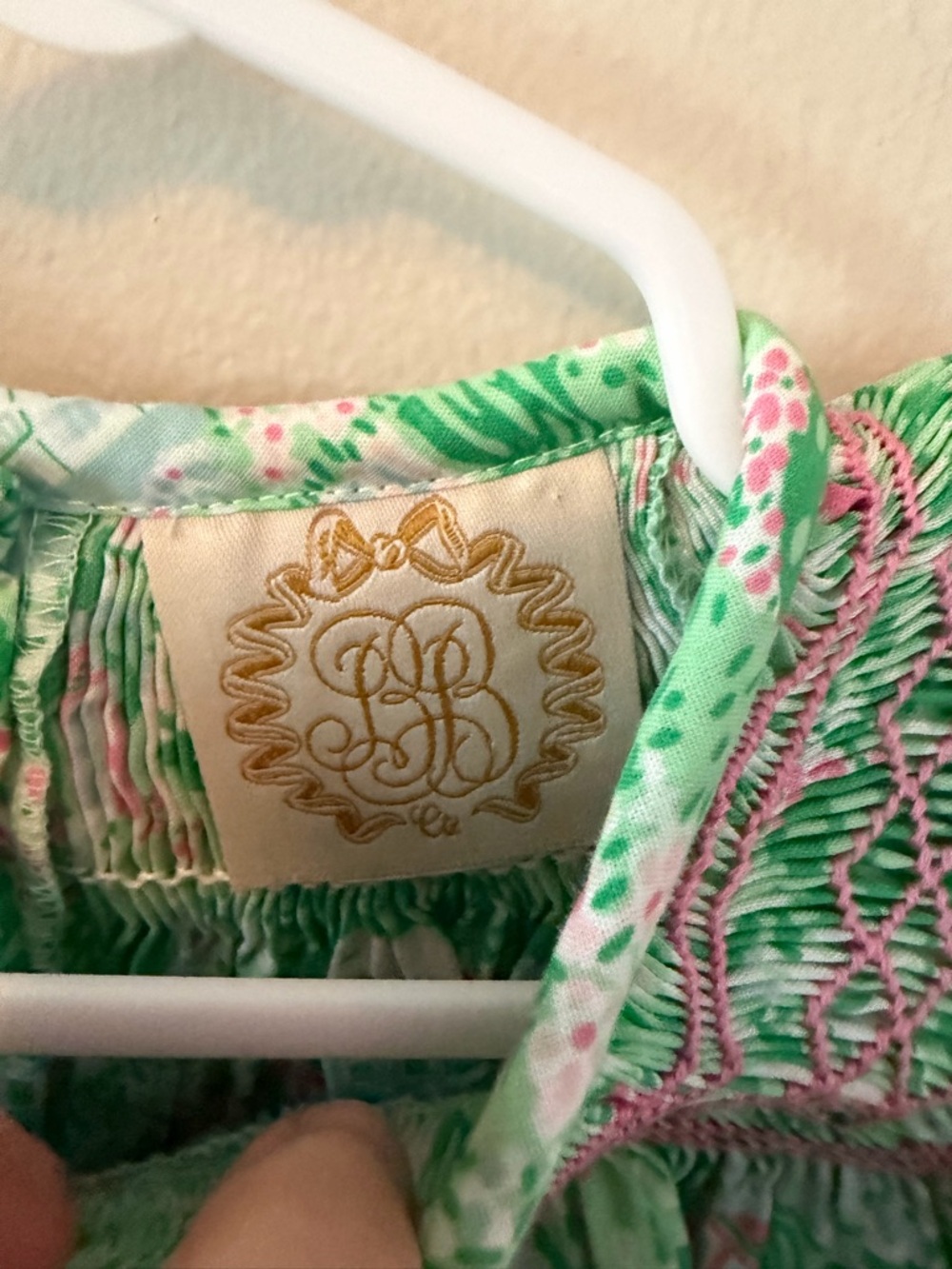 The Beaufort Bonnet Belmont Blooms Smocked Dress - Picture 4 of 5